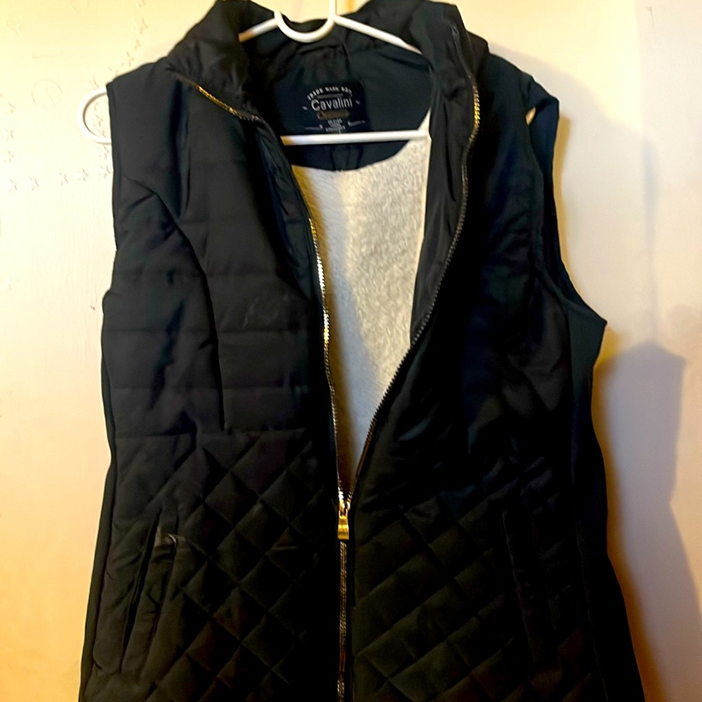 Lined down vest !Puffer vest.